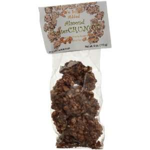 YC Chocolate (50% Cocoa) Almond ButterCrunch (Toffee with Almonds), 4 