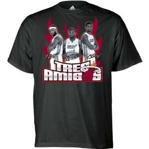  Lebron James, Dwyane Wade, Chris Bosh Miami Heat Adidas 
