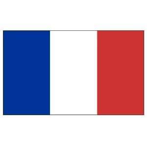 France 12 x 18 Poly Flag Patio, Lawn & Garden