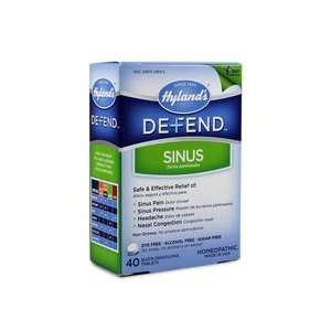 Hylands Defend Sinus 40 quick dissolving tablets Homeopathic Remedies
