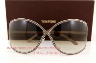 Brand New Tom Ford Sunglasses TF 179 RICKIE 57F BROWN  