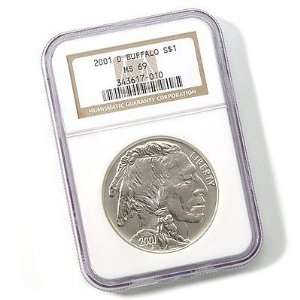  2001 D Buffalo Silver Dollar