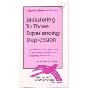  Ministering To Those Experiencing Depression [ VHS 