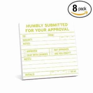  Knock Knock Sticky Notes Humbly Submitted (Pack of 8 