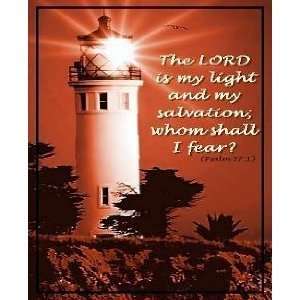  Salvations Light Psalm 271 Tapestry Throw Blanket