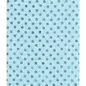 Baby Blue Sequin Fabric 3mm Fabric Arts, Crafts & Sewing