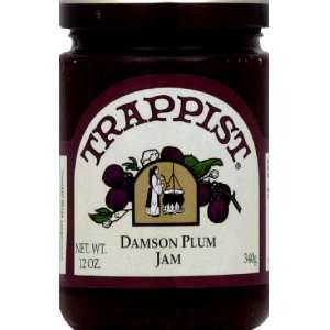 Trappist Preserves Damson Plum Jam 12.0 oz jar (Pack of 3)  