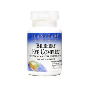  Planetary Herbals Bilberry Eye Complex 60 tablets Health 