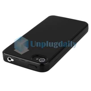 CASE+PRIVACY FILM+CAR+AC CHARGER for iPhone 4 4S 4G 4GS G  
