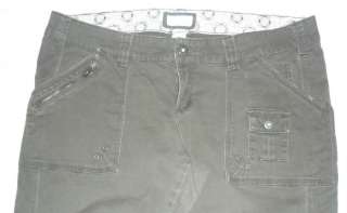 Maurices Womens Juniors Plus Brown Pants Size 18 XL Bootcut Jeans 