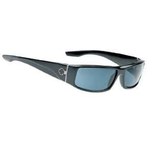   (Shiny Black Frame/ Gray Polarized Lens) Sunglasses. GLS COOPE BK PO