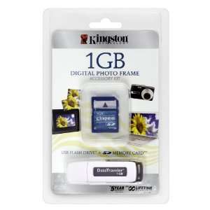  Kingston KR B061G 1KQ 1GB USB 2.0 DataTraveler and 1GB SD 