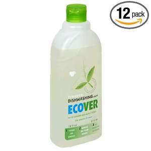  Ecover Dishwashing Liquid, Lemon, 16 Ounce Bottle (Pack of 