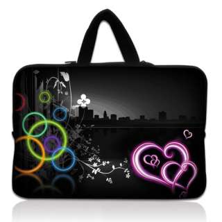 Laptop Sleeve Bag Carry Case Cover +Hide Handle For 15 15.6 HP 