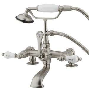  Hot Springs 7.375 x 7 Wall Mount Clawfoot Tub Filler 
