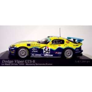  Dodge Viper GTS R Le Mans 99 Monteir, Belmondo, Rostan 1 