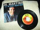 AL MARTINO 45 Wake Up To Me Gentle 1963 Capitol vg  