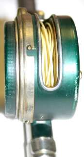 Perrine No 57P Free Stripping Fly Reel with Bamboo Rod 19712 2W  