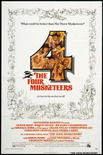 The Four Musketeers 1975 Original Movie Poster  