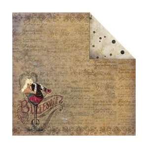  Burlesque Double Sided Paper 12X12 Arts, Crafts & Sewing