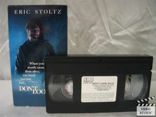Dont Look Back VHS Eric Stoltz, Dwight Yoakam 026359133138  