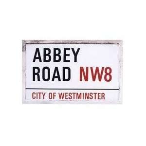 Abbey Road Sign Scrapbook Embellishments