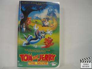 Tom and Jerry   The Movie (VHS, 1993) Clam Shell New 012232754330 