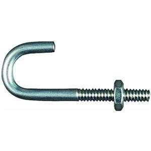  3/8x7 Zinc J Bolt