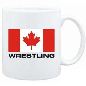  New  Flag Canada Wrestling  Mug Sports