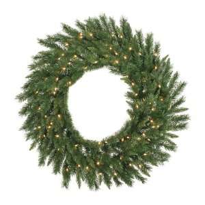  60 Imperial Pine Wreath 200 Clear Lights
