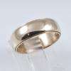 Attractive wedding band, 14kt solid yellow gold. size 5 1/2, weighs 4 