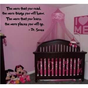  Dr. Seuss Quotes   The More That You Read, The More Things 