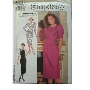    14 BELLE FRANCE EASY TO SEW SIMPLICITY PATTERN 9447 