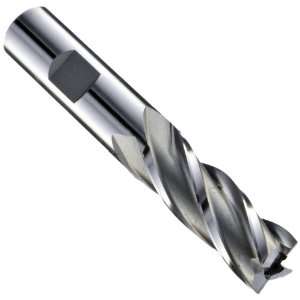 Union Butterfield 940 High Speed Steel End Mill, Uncoated (Bright 