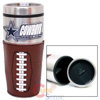 NFL Dallas Cowboys Coffee Mug Travel Tumbler Cup 16oz Stainless  