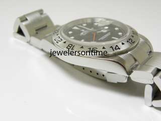 Rolex Explorer II 2 Black Dial 2004 with Papers. Ref# 16570 Mint 