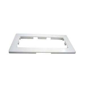   Wide Mouth vinyl Liner trim plate   White 519 9540