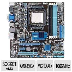  ASUS M4A88T M Socket AM3 AMD 880G Hybrid CrossFireX HDMI A 
