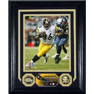  Jerome Bettis Final Game Super Bowl Xl Photomint Sports 