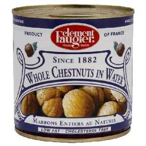 Clement Faugier Chestnuts, Whole In Tin, 9.98Oz (Pack of 24)  