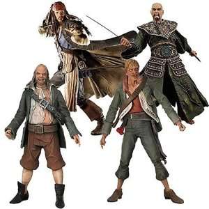  Pirates of Carribean Worlds End Series 1 Action Figures 