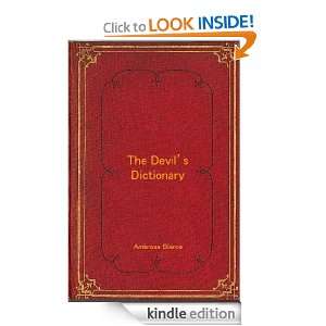 THE DEVILS DICTIONARY Ambrose Bierce  Kindle Store
