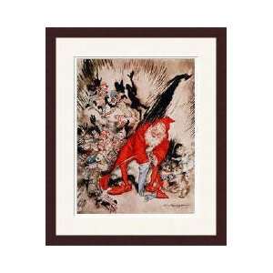   From the Night Before Christmas By Clement C Moore Framed Giclee Print