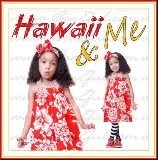 BOOAK Custom GIRL RED Hawaii VTG Flower Fabric Batik Halter Beach 