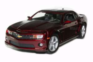 2010 CHEVY CAMARO SS RS DIE CAST MAROON 1/18 NEW  