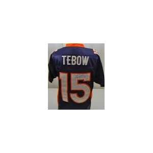 Tim Tebow Autographed Hand Signed AUTHENTIC Denver Broncos OFFICIAL 