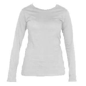   Boxercraft Womens LS Perfect Fit Tees WHITE AS