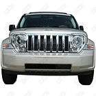 JEEP LIBERTY CHROME OVERLAY GRILLE 2008 2012 (Fits Jeep Liberty 2011)