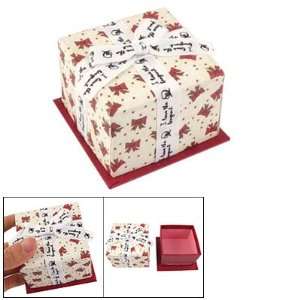   Detail Red Beige Cubic Cardboard Gift Case Box Arts, Crafts & Sewing