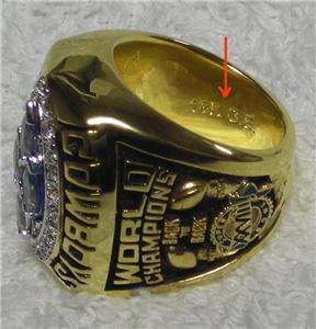 2011 2012 New York Giants Super Bowl Championship Ring  
